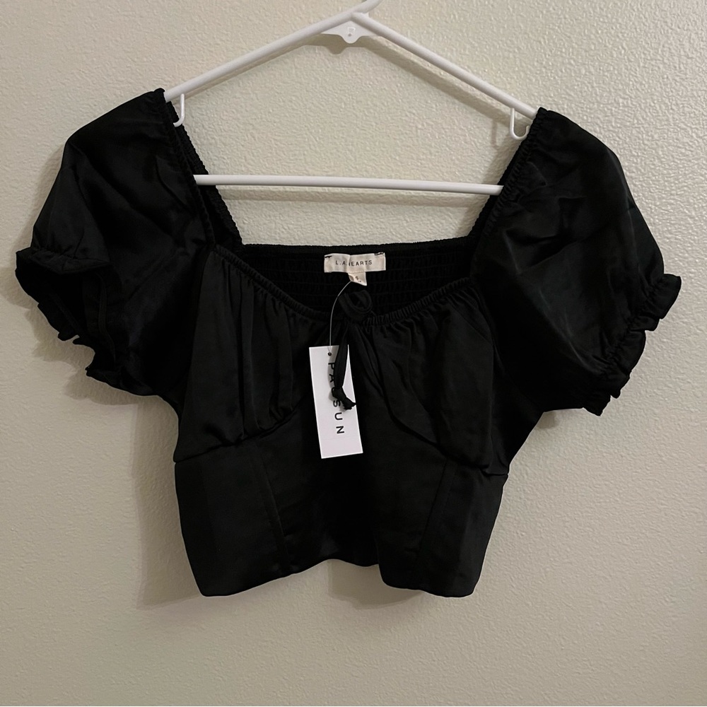 pacsun bustier top